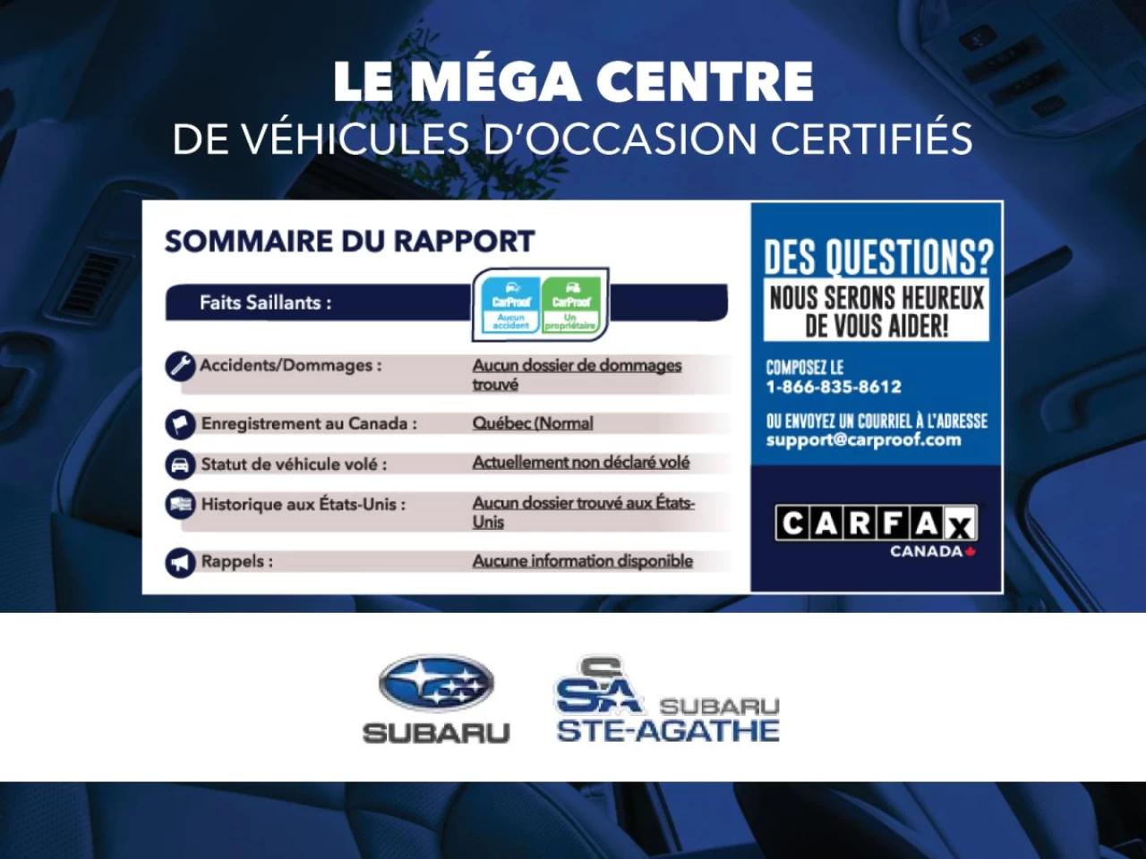 2022 Subaru Outback CommoditÉ CVT (CAM RECUL+CARPLAY) Image principale