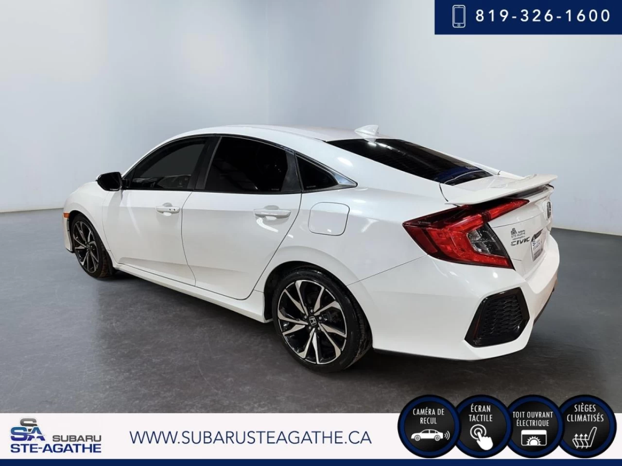 2019 Honda Civic SI (CAMRECUL+MAGS+TOITOUVRANT) Image principale