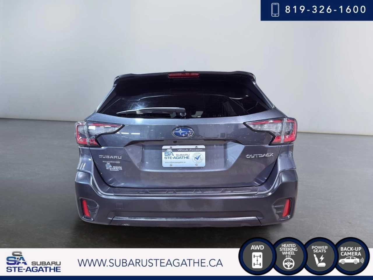 2022 Subaru Outback CommoditÉ CVT (CAM RECUL+CARPLAY) Image principale