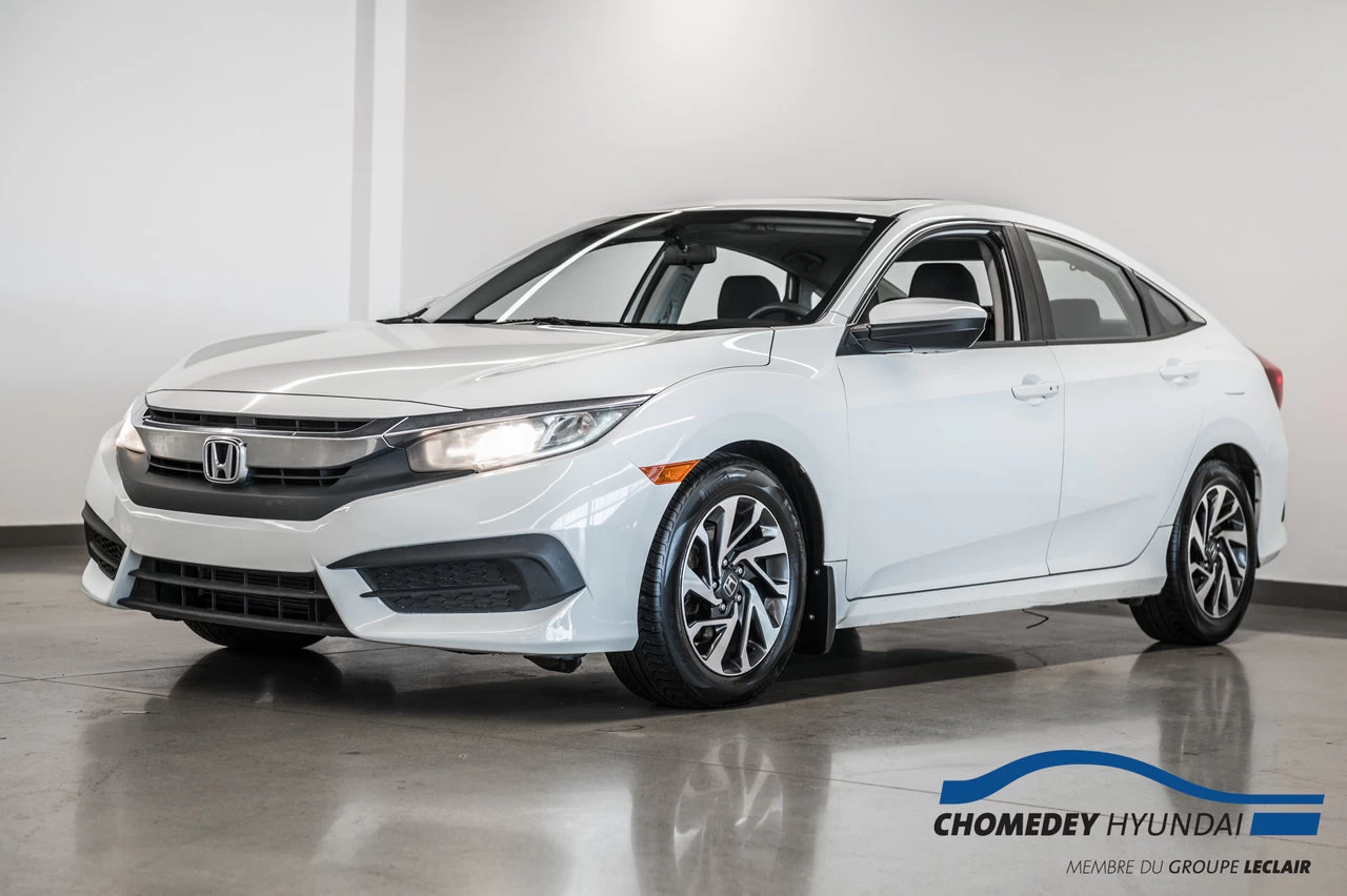 2016 Honda Civic Sedan Ex Mags+toit.ouvrant Image principale