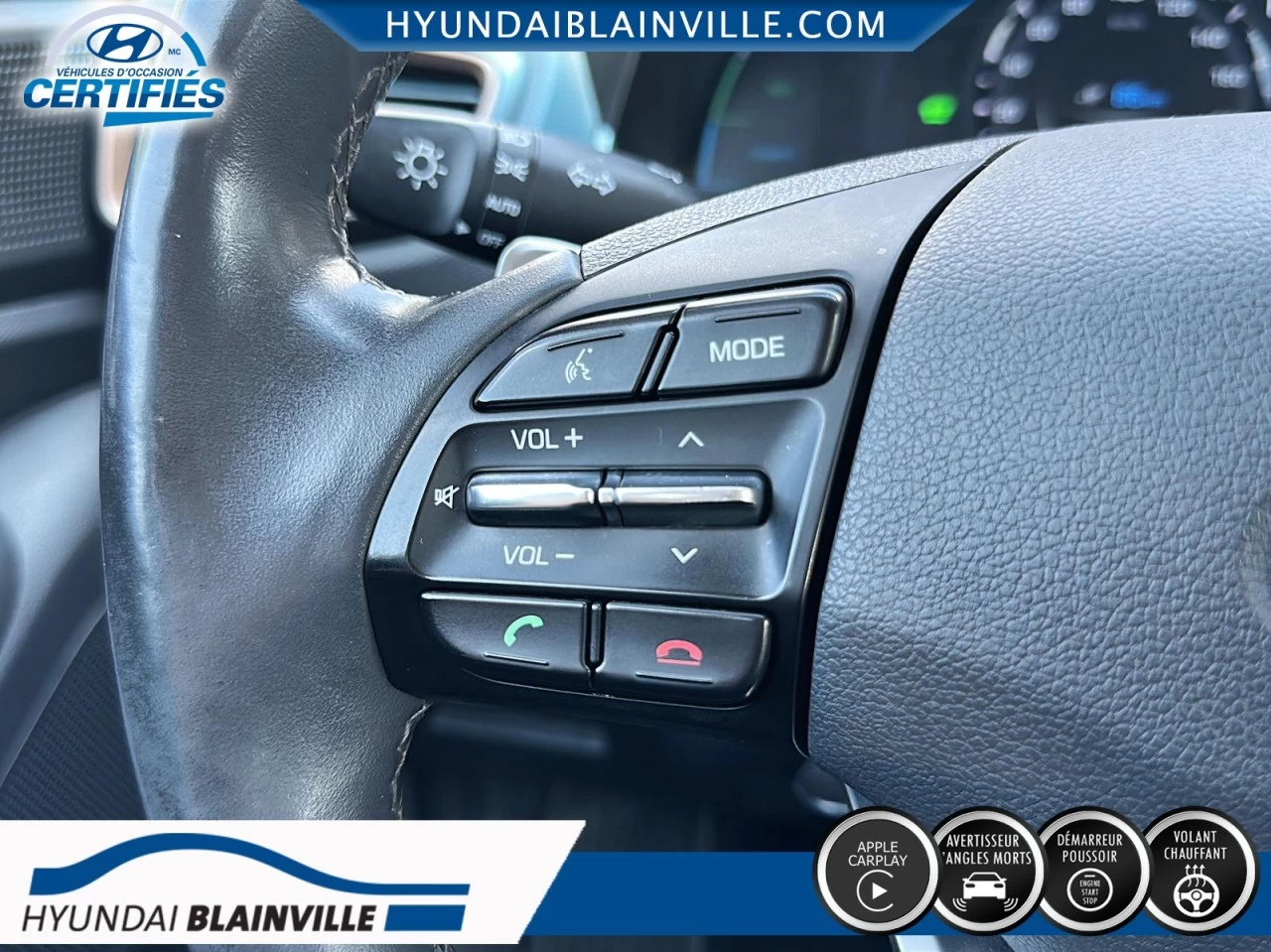 2018 Hyundai IONIQ electric SE, EV, BANCS ET VOLANT CHAUFFANTS+ Main Image