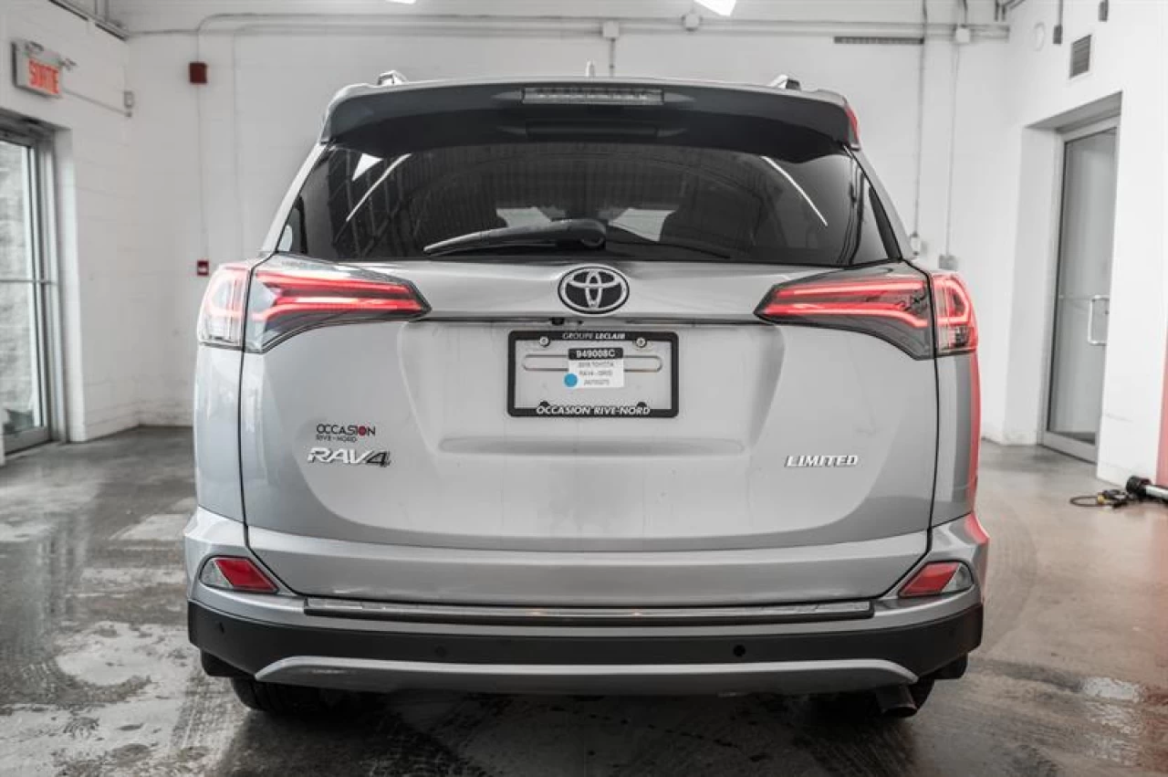 2018 Toyota RAV4 Limited AWD+NAVI+CUIR+TOIT.OUVRANT+SIEGES.CHAUFF Image principale