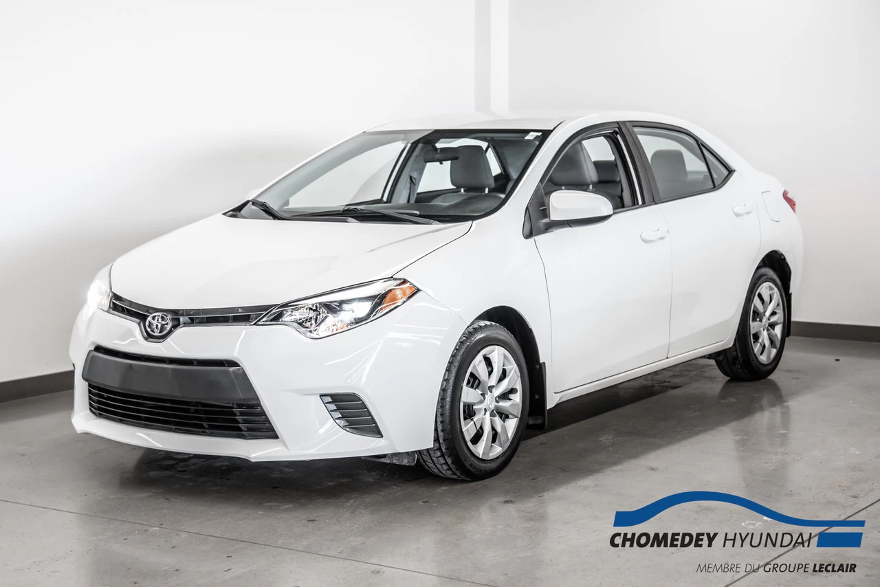 2016 Toyota Corolla Le Bluetooth+cam.rec Main Image