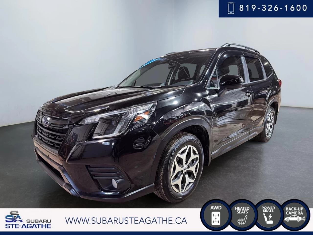 2022 Subaru Forester CommoditÉ CVT (CAMRECUL+MAGS+CARPLAY) Main Image