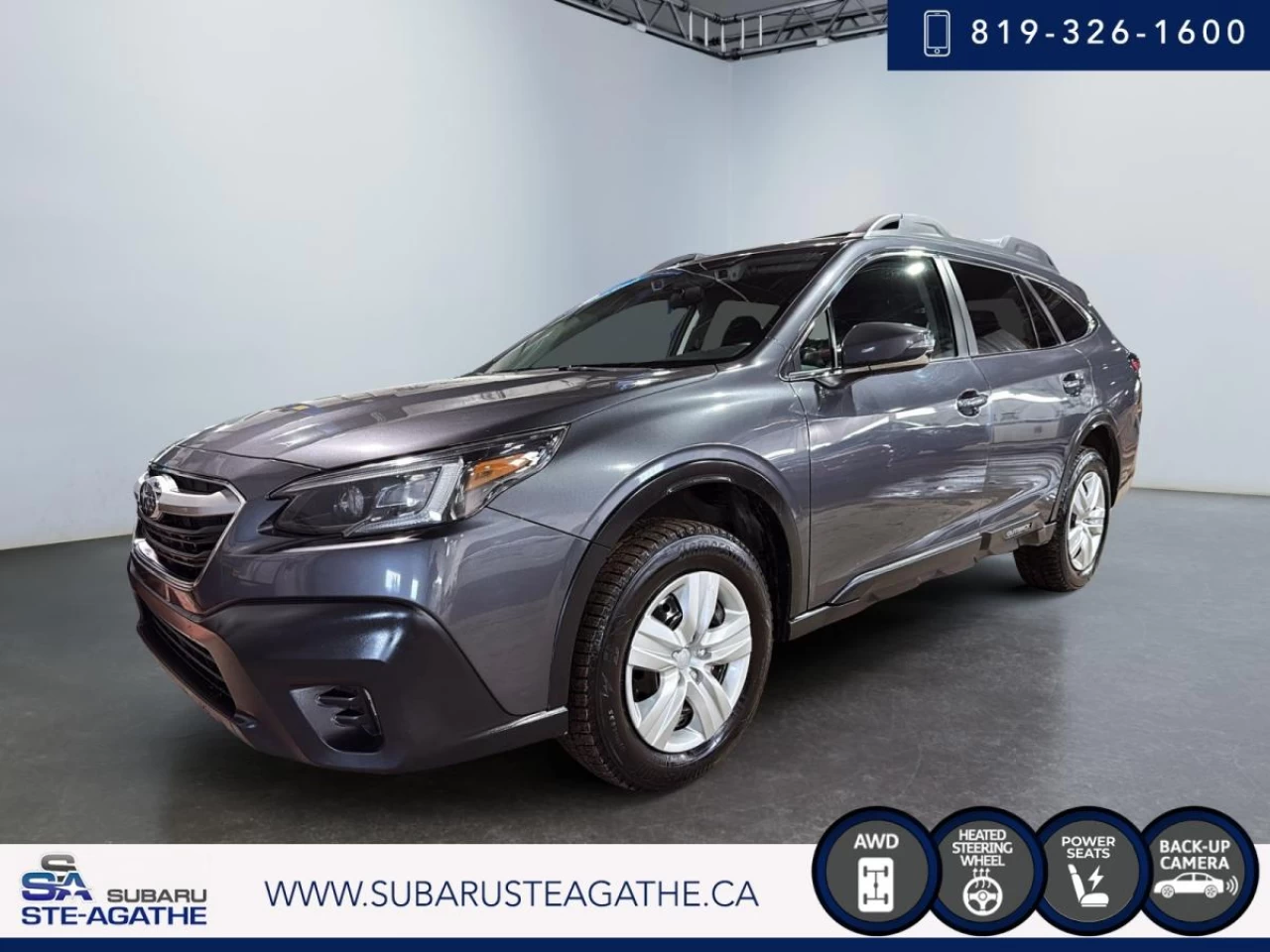 2022 Subaru Outback CommoditÉ CVT (CAM RECUL+CARPLAY) Image principale