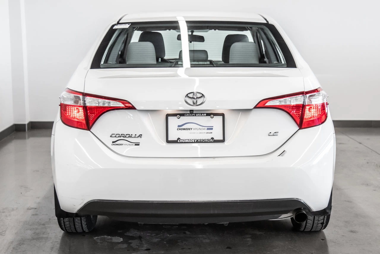 2016 Toyota Corolla Le Bluetooth+cam.rec Main Image