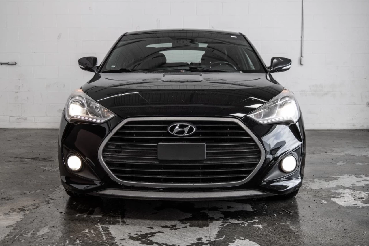 2016 Hyundai Veloster Turbo TOIT.OUVRANT+CUIR+CAM.RECUL+SIEGES.CHAUFF Image principale