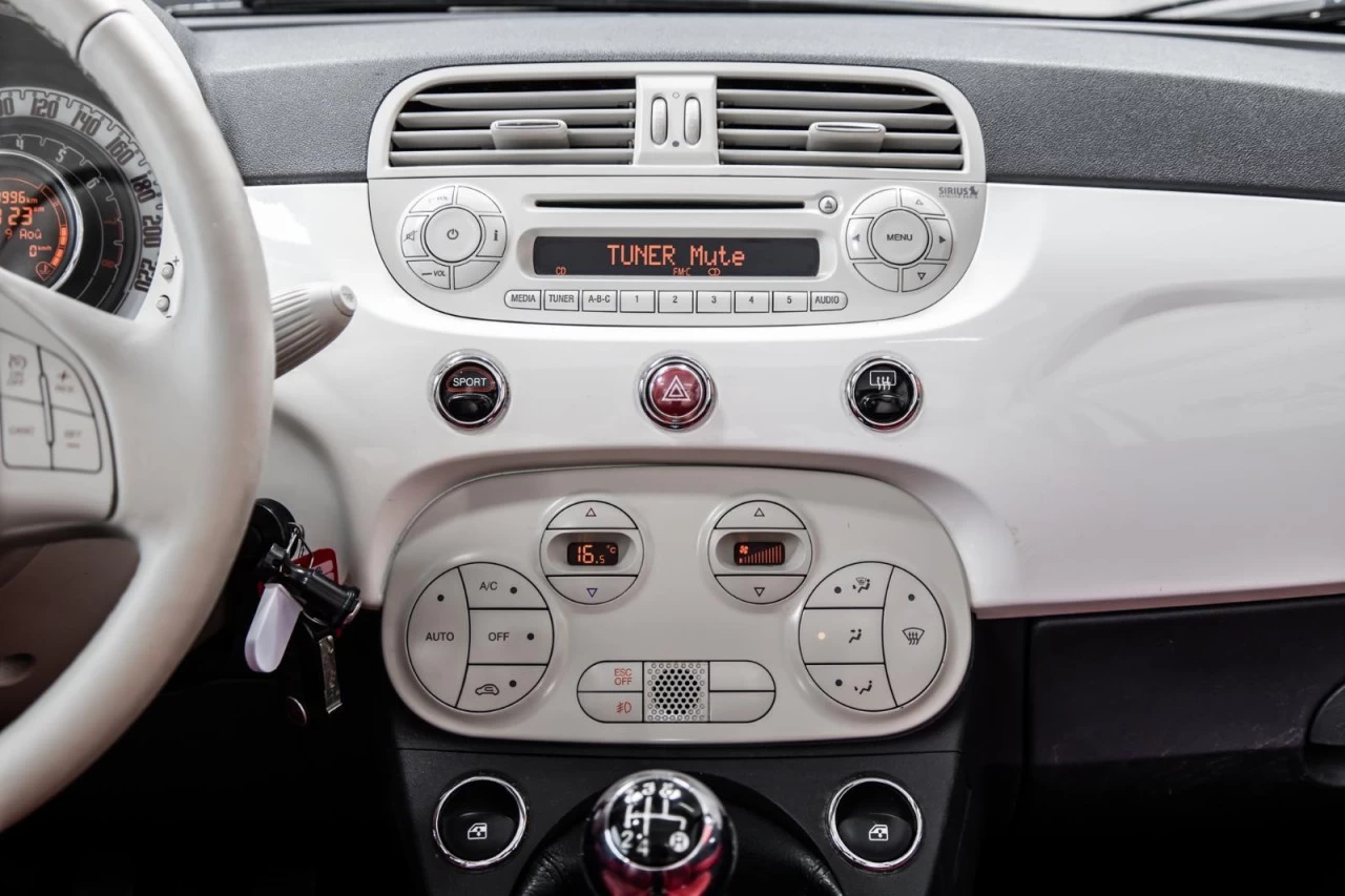 2012 Fiat 500 Manuelle Convertible Garantie 1 AN Image principale