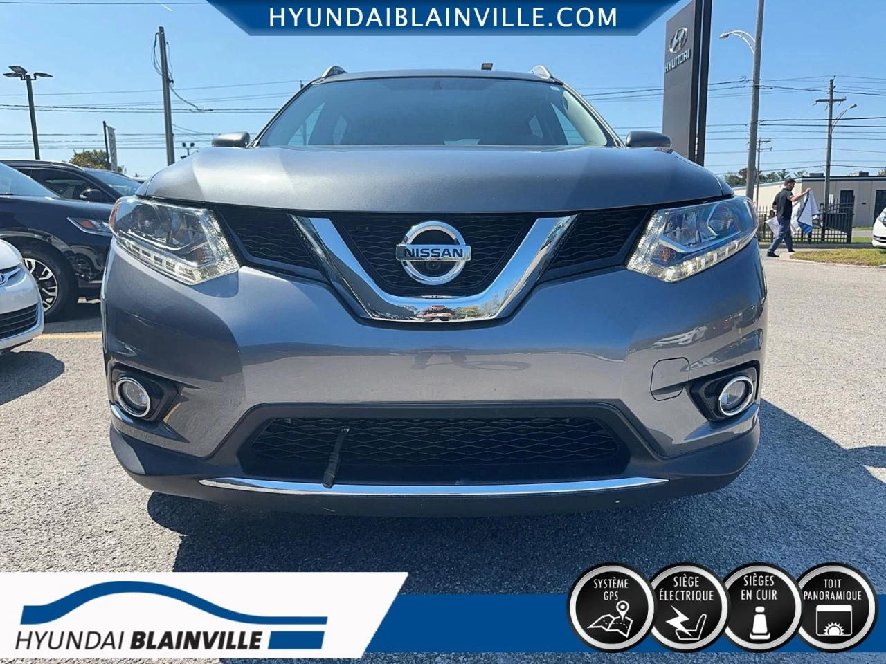 2016 Nissan Rogue SL, AWD, TOIT OUVRANT, CUIR, Image principale