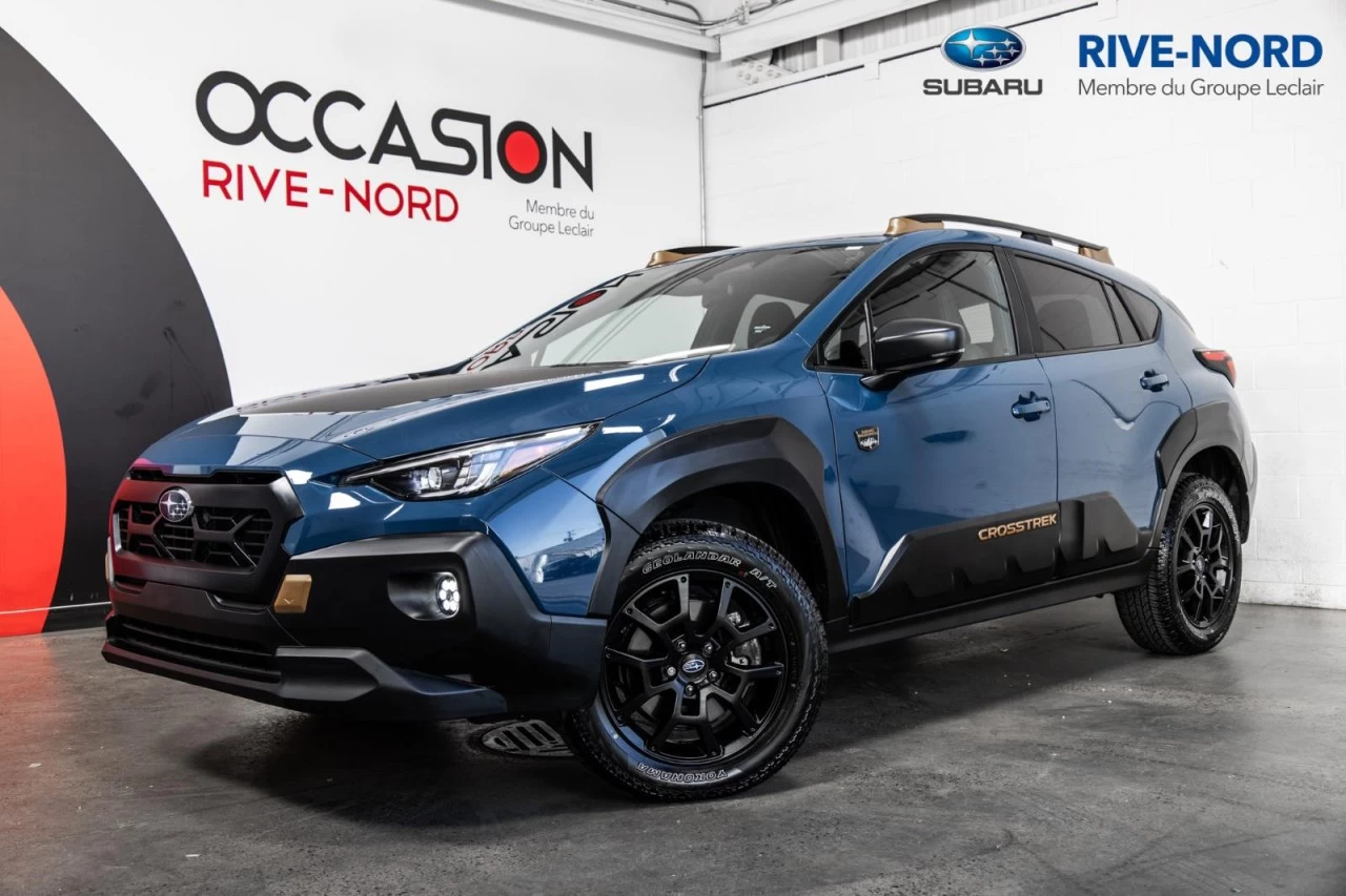 2024 Subaru Crosstrek Wilderness NAVI+TOIT.OUVRANT+CUIR+CARPLAY Image principale