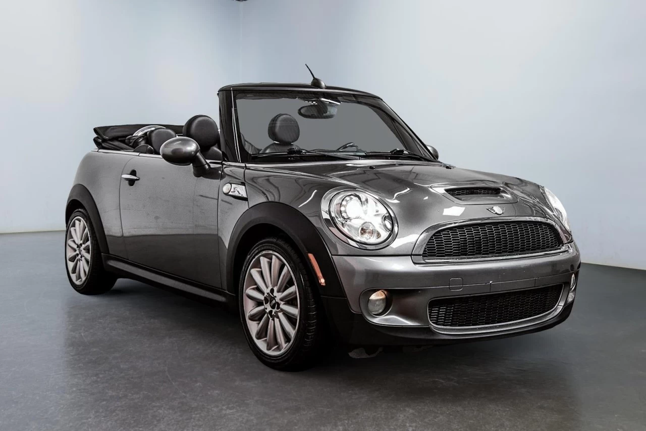 2010 Mini Convertible S CUIR+HID+MAGS Image principale