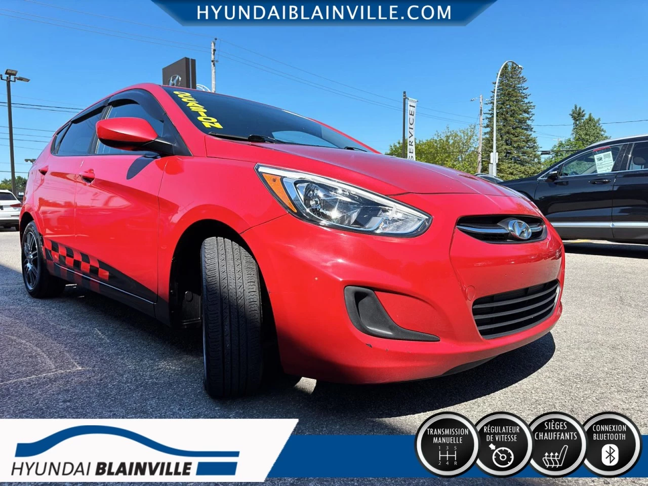 2017 Hyundai Accent GL, MANUELLE, SIEGES CHAUFFANTS, MAGS+ Main Image