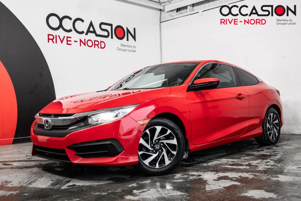 2017 Honda Civic Coupe LX SIEGES.CHAUFF+BLUETOOTH+CAM.RECUL+REG.VITESSE Image principale