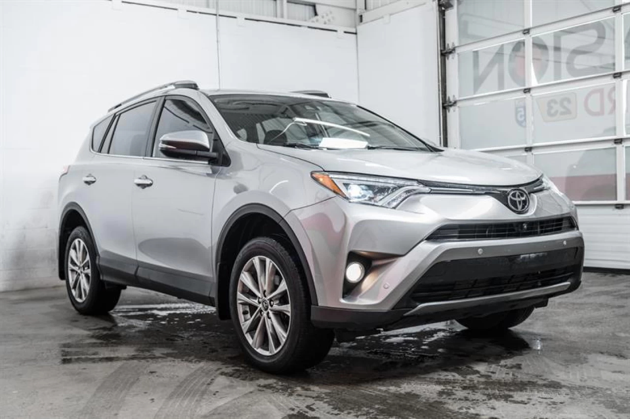 2018 Toyota RAV4 Limited AWD+NAVI+CUIR+TOIT.OUVRANT+SIEGES.CHAUFF Main Image