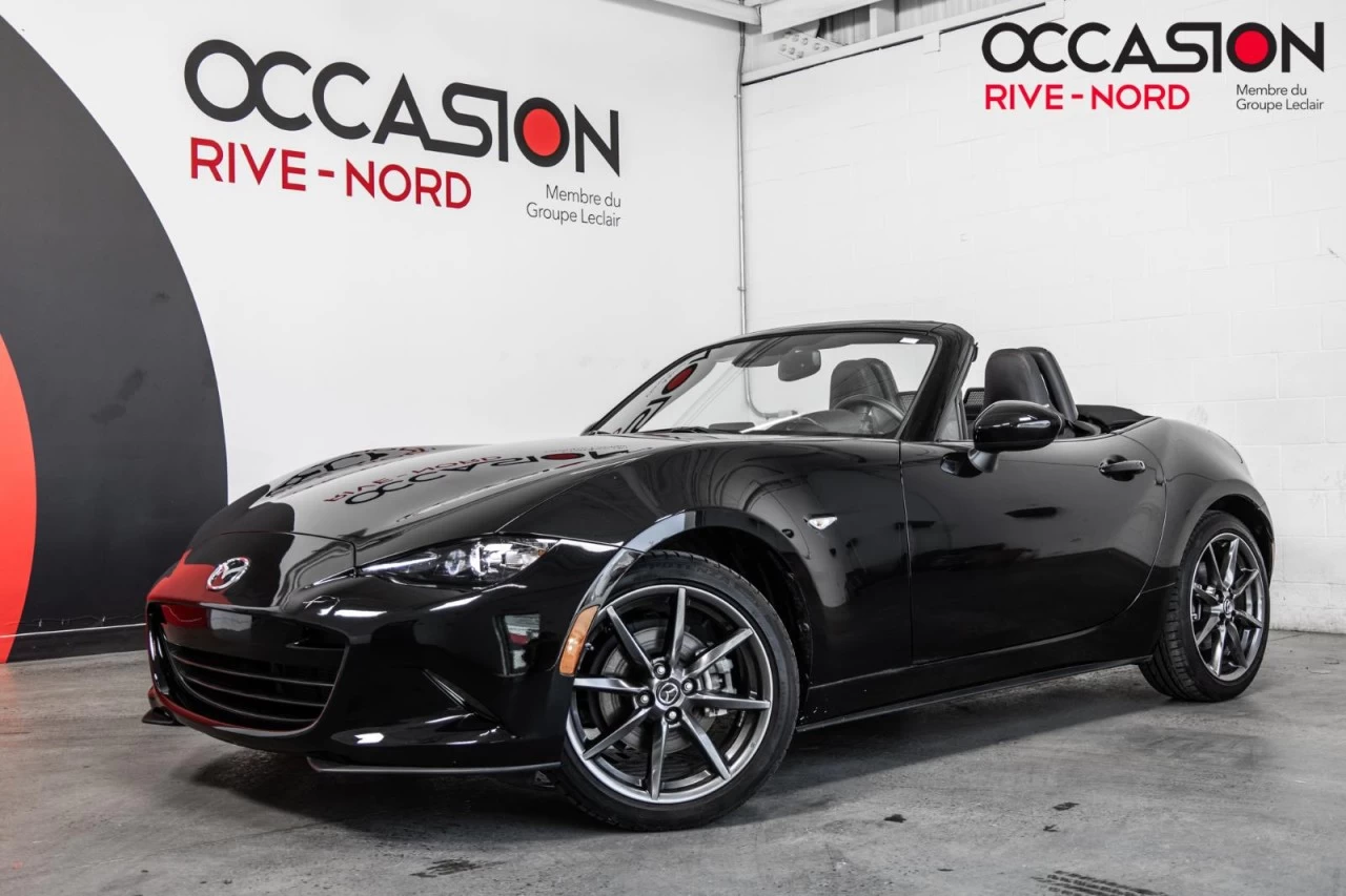 2019 Mazda MX-5 GT NAVI+CUIR+SIEGES.CHGAUFF+CAM.RECUL Image principale