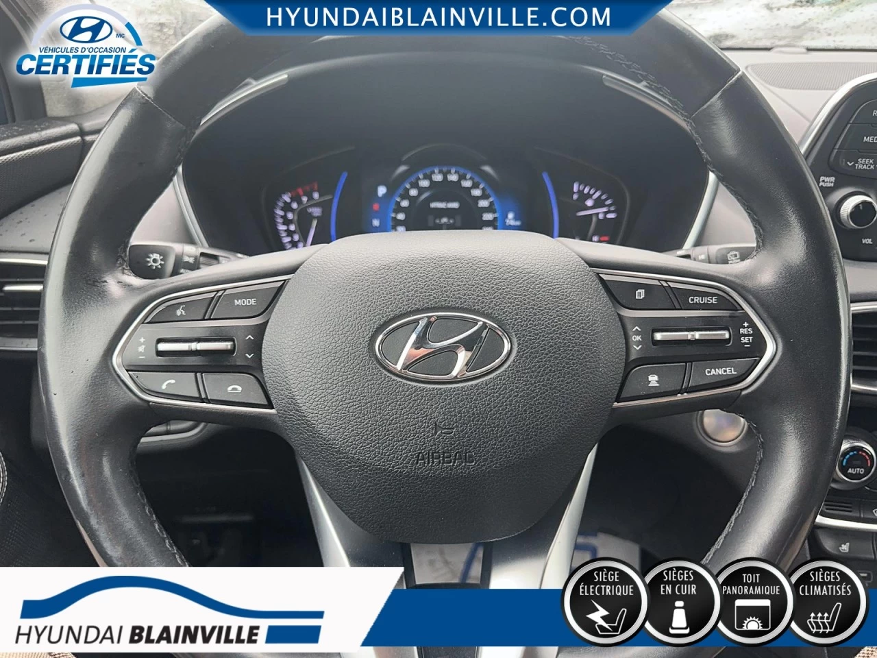 2019 Hyundai Santa Fe LUXURY, 2.0T, AWD, CUIR, TOIT PANO+ Image principale