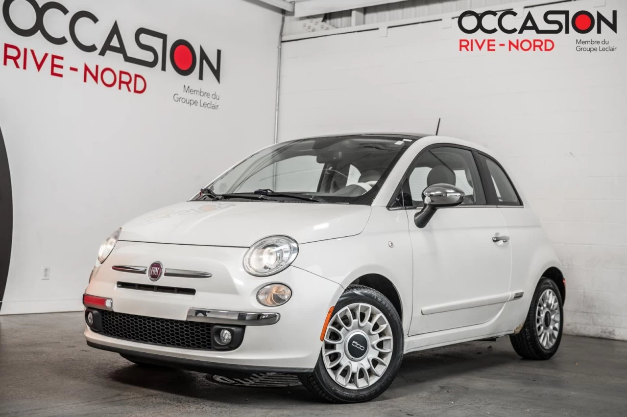 2013 Fiat 500 Manuelle Lounge Garantie 1 AN Image principale