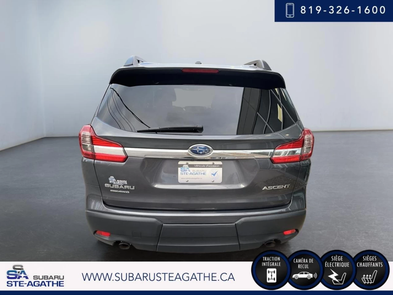 2022 Subaru Ascent CommoditÉ (CAMRECUL+EYESIGHT+8PASS) Image principale