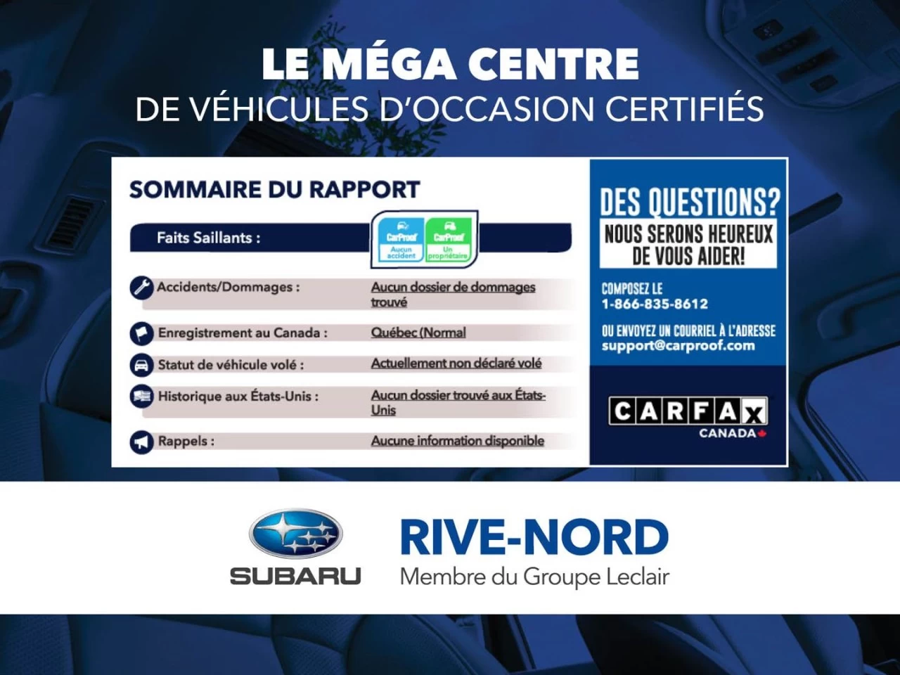 2022 Subaru Outback Convenience VOLANT/SIEGES.CHAUFF+CARPLAY+CAM.RECUL Main Image