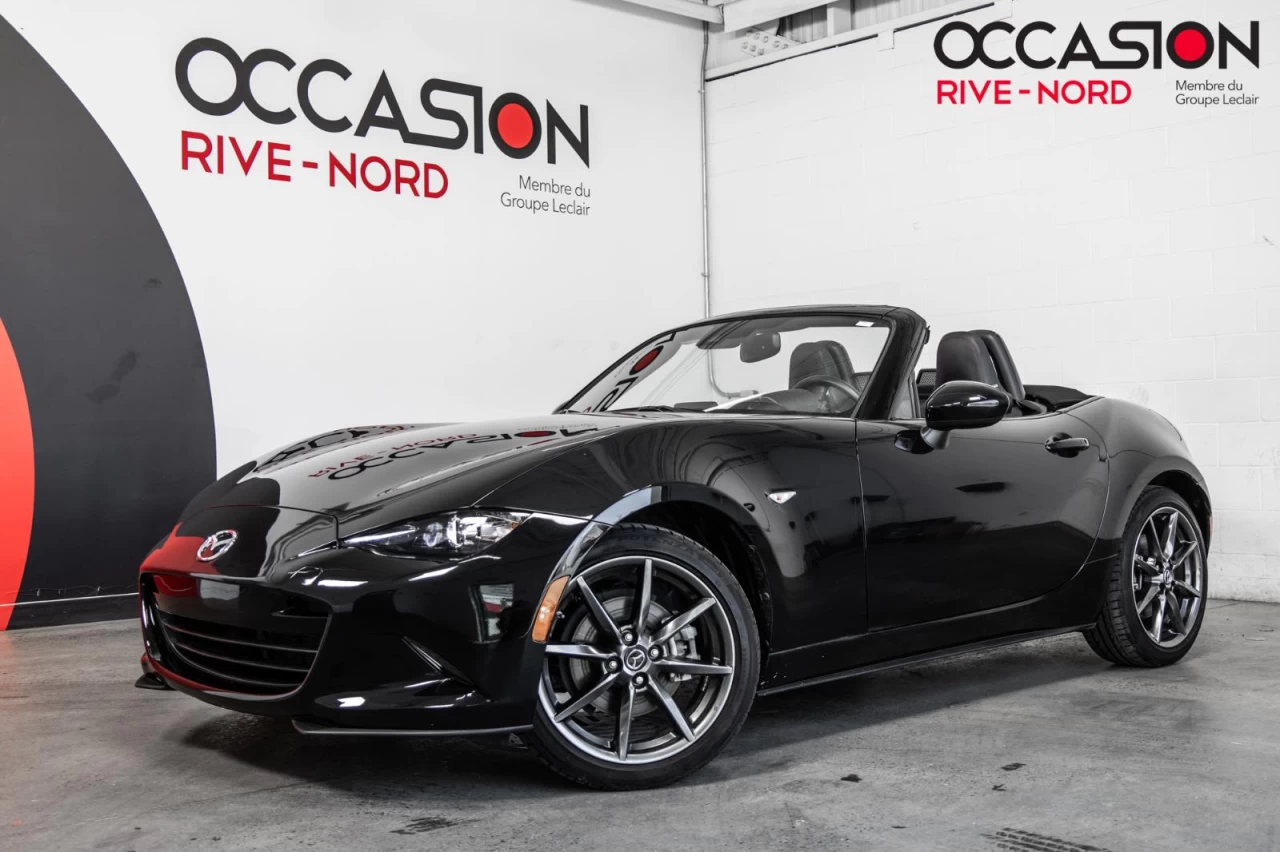 2019 Mazda MX-5 GT NAVI+CUIR+SIEGES.CHGAUFF+CAM.RECUL Main Image