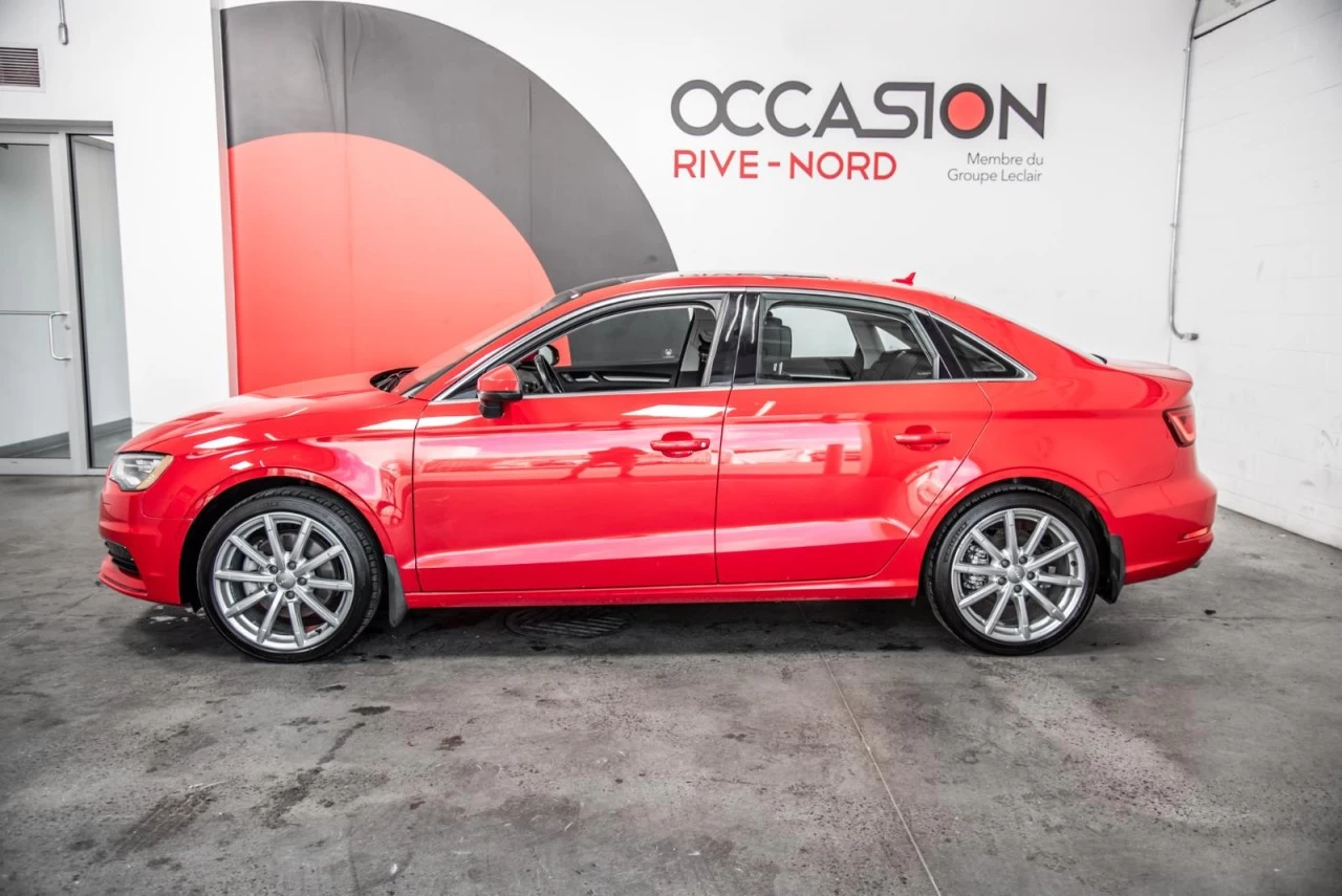 2015 Audi A3 Progressif 2.0T Quatro+TOIT.OUVRANT+CUIR+BLUETOOTH Image principale