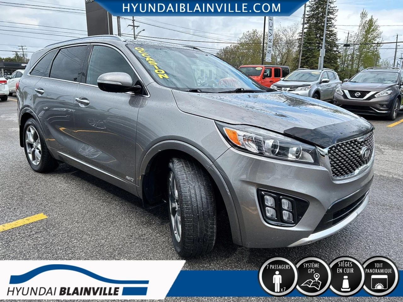 2018 Kia Sorento SX, V6 3.3L, AWD, 7 PASSAGERS, CUIR, TOIT PANO+ Main Image