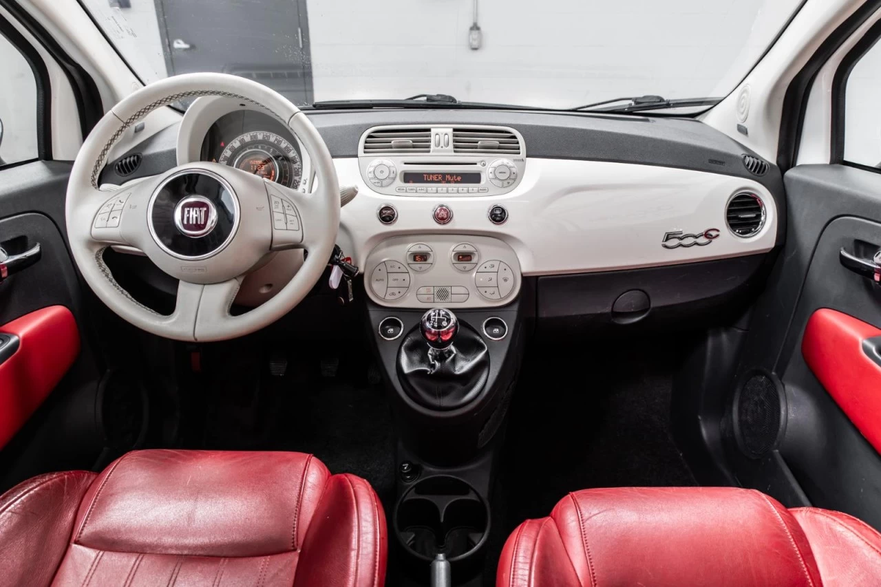 2012 Fiat 500 Manuelle Convertible Garantie 1 AN Image principale