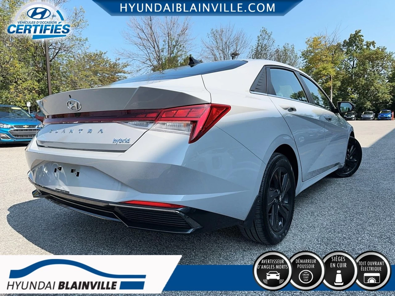 2022 Hyundai Elantra hybrid ULTIMATE, CUIR, TOIT OUVRANT, CARPLAY+ Image principale