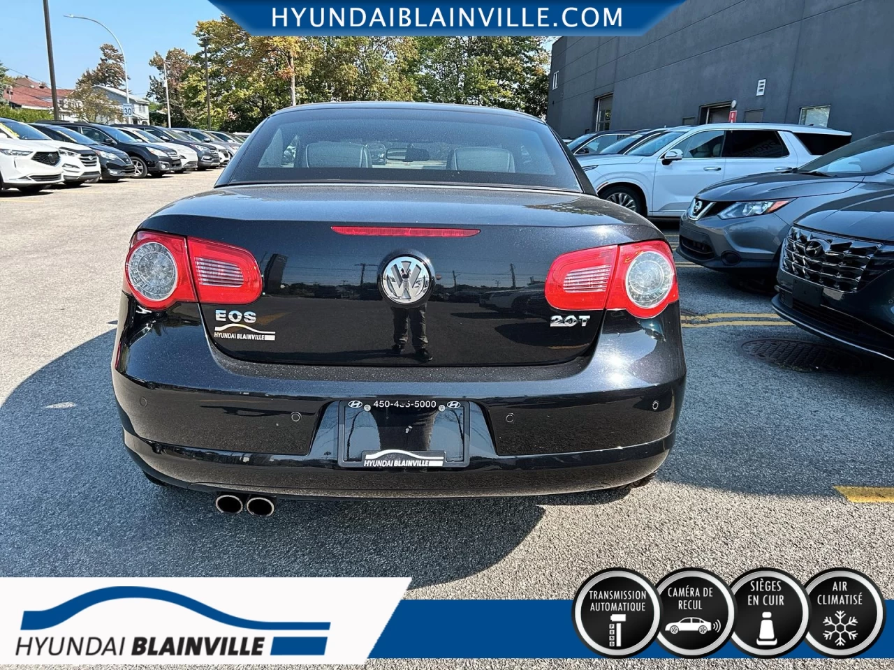 2011 Volkswagen EOS COMFORTLINE, AUTOMATIQUE, CUIR, BAS KILOMETRAGE Image principale