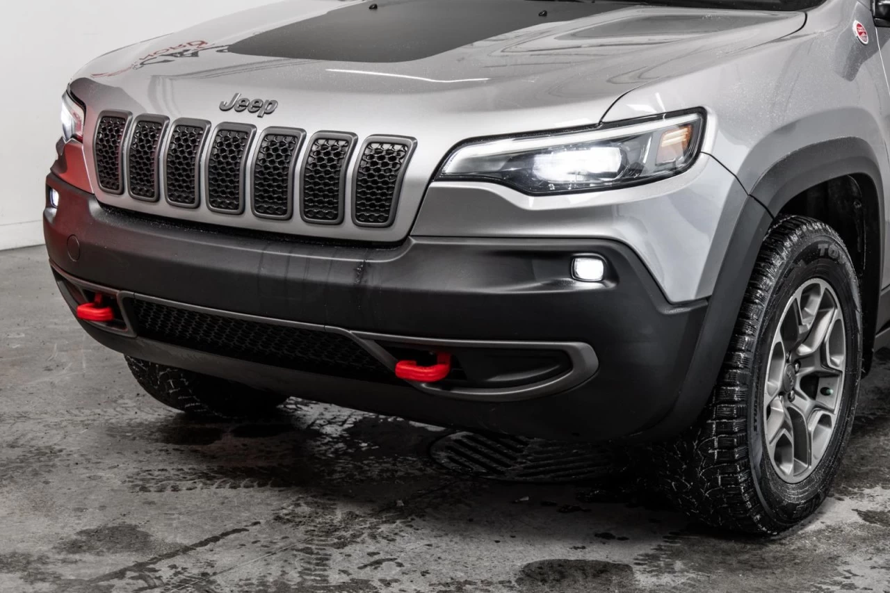 2020 Jeep Cherokee Trailhawk 4x4+NAVI+TOIT.PANO+CUIR+SIEGES.CHAUFF Image principale