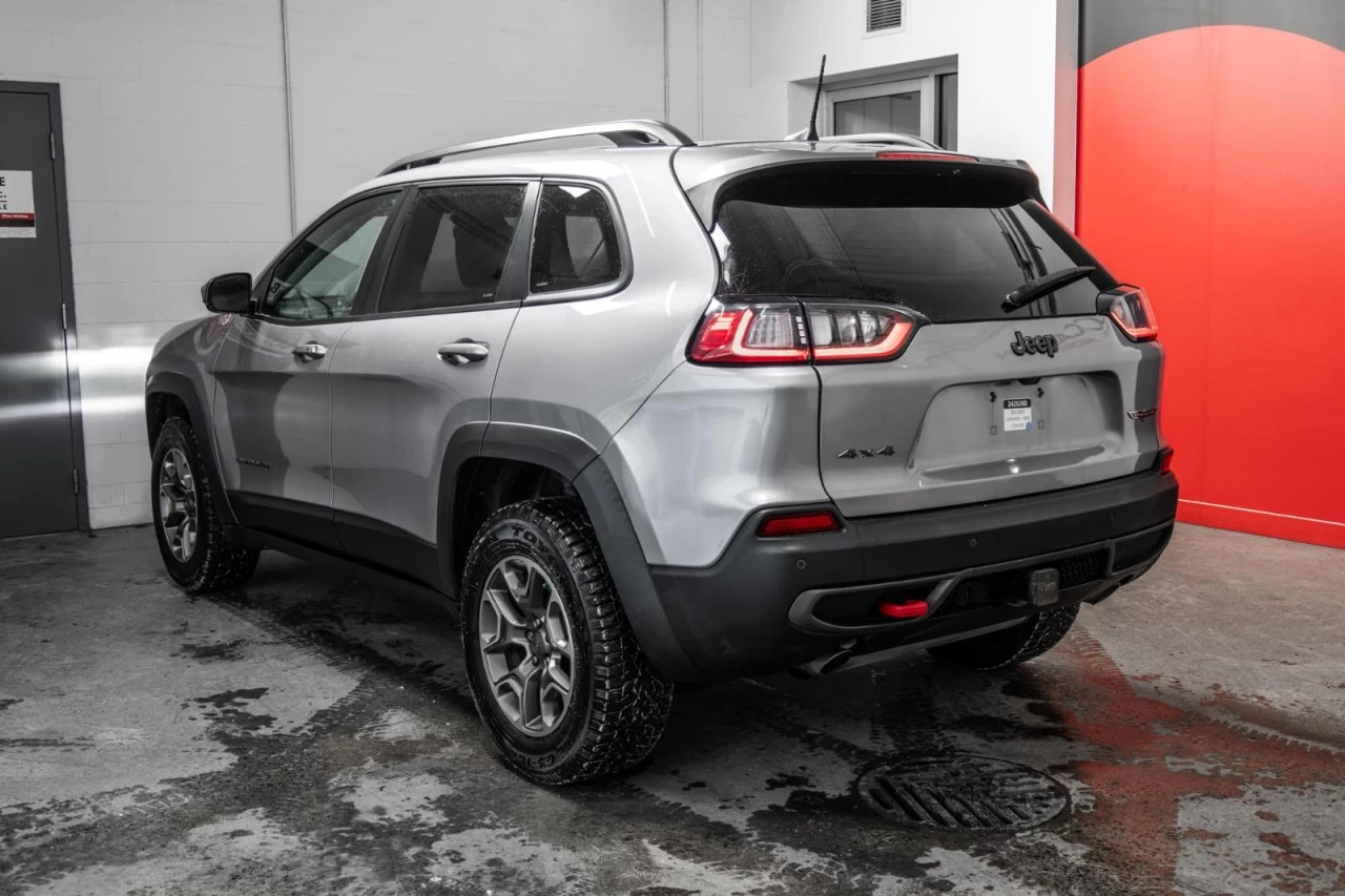 2020 Jeep Cherokee Trailhawk 4x4+NAVI+TOIT.PANO+CUIR+SIEGES.CHAUFF Image principale