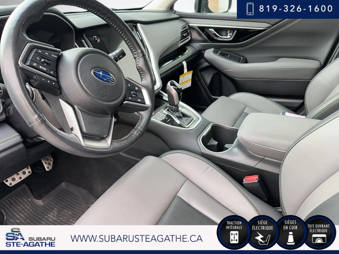 2023 Subaru Outback Onyx CVT (CAMRECUL+MAGS+KIT ONYX) Image principale