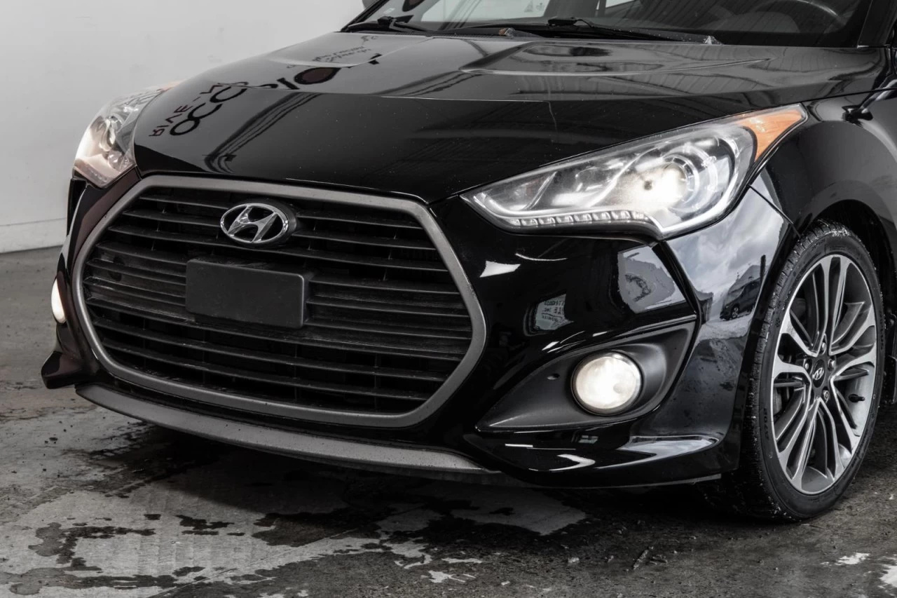 2016 Hyundai Veloster Turbo TOIT.OUVRANT+CUIR+CAM.RECUL+SIEGES.CHAUFF Image principale