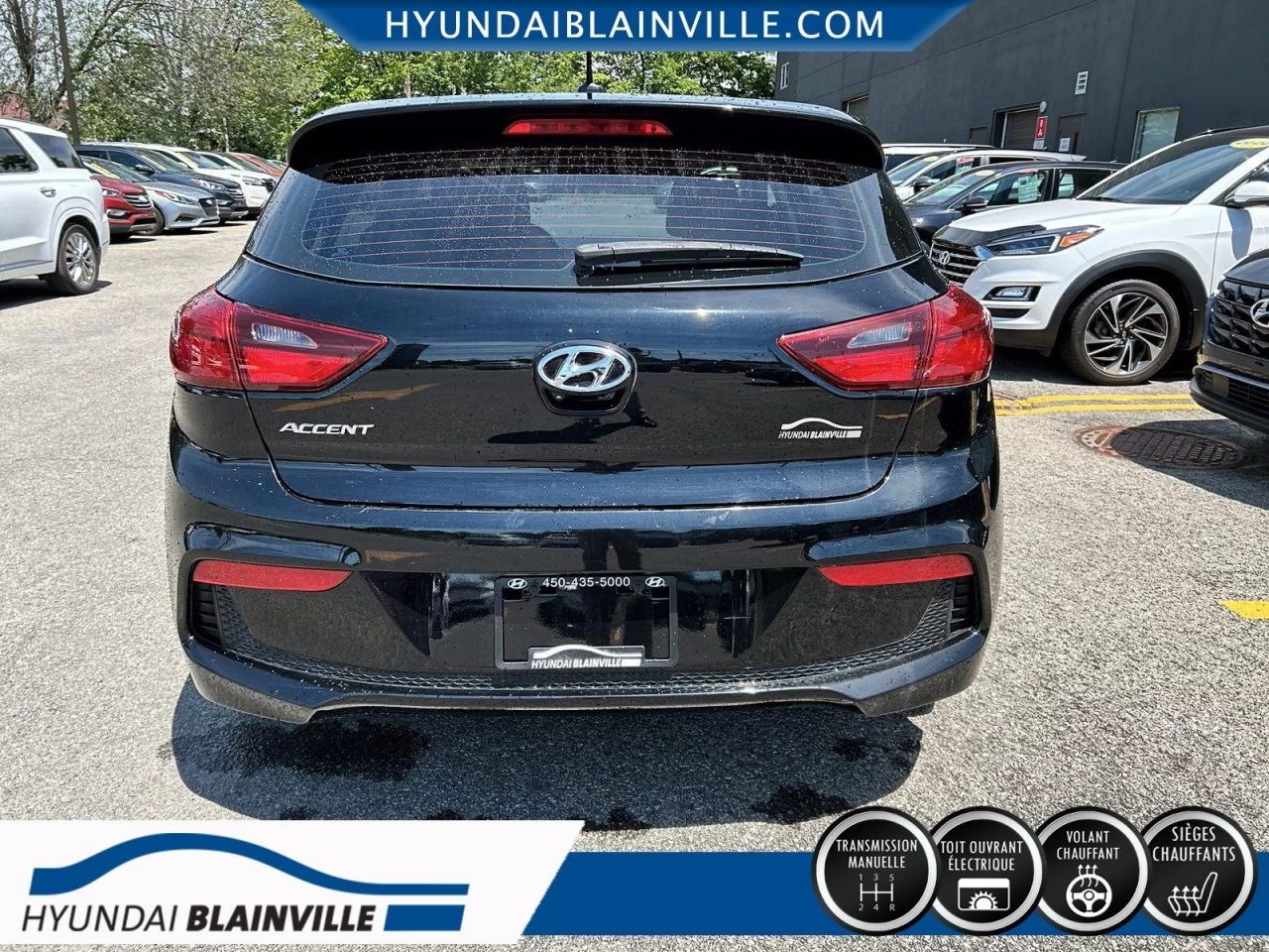 2019 Hyundai Accent ULTIMATE, MANUELLE, TOIT OUVRANT+ Image principale