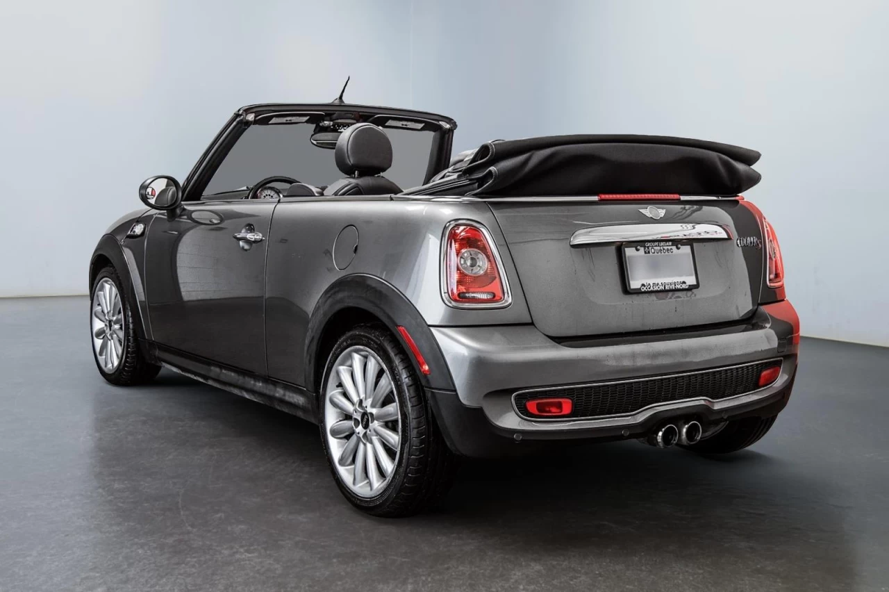 2010 Mini Convertible S CUIR+HID+MAGS Image principale