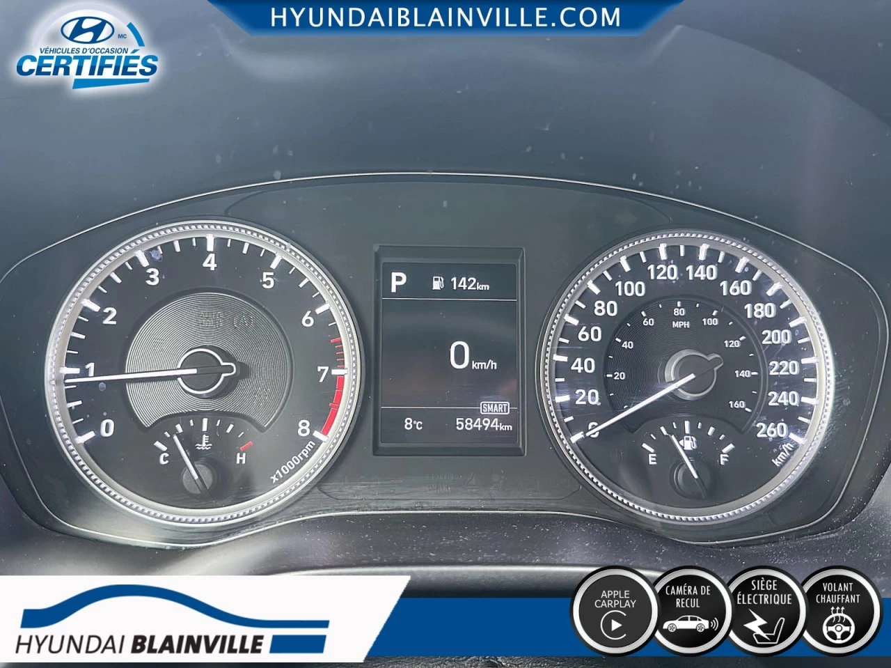 2019 Hyundai Santa Fe AWD, PREFERRED, 2.4L, SIEGES ET VOLANT CHAUFFANTS+ Image principale