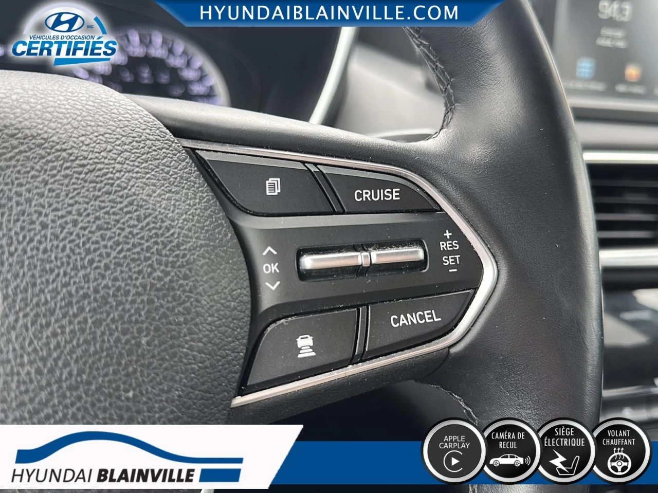 2019 Hyundai Santa Fe AWD, PREFERRED, 2.4L, SIEGES ET VOLANT CHAUFFANTS+ Image principale