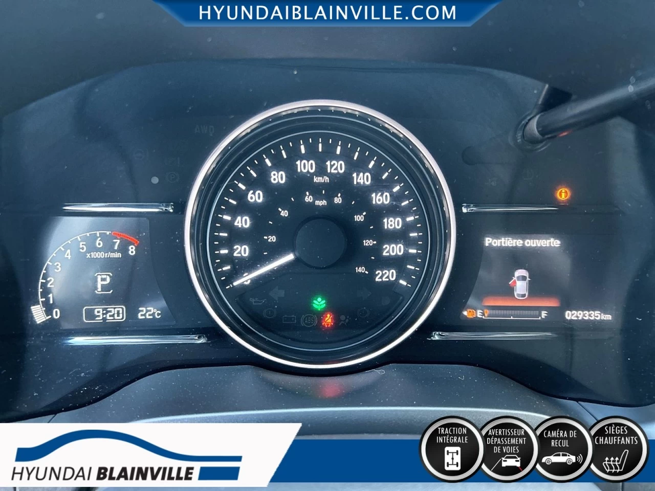 2020 Honda HR-V LX, AWD, BAS KM, MAGS, A/C Image principale