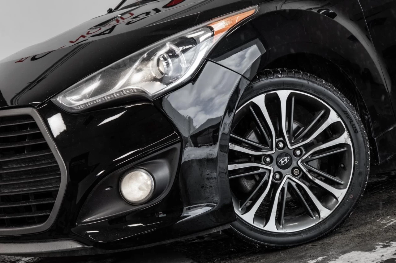 2016 Hyundai Veloster Turbo TOIT.OUVRANT+CUIR+CAM.RECUL+SIEGES.CHAUFF Image principale