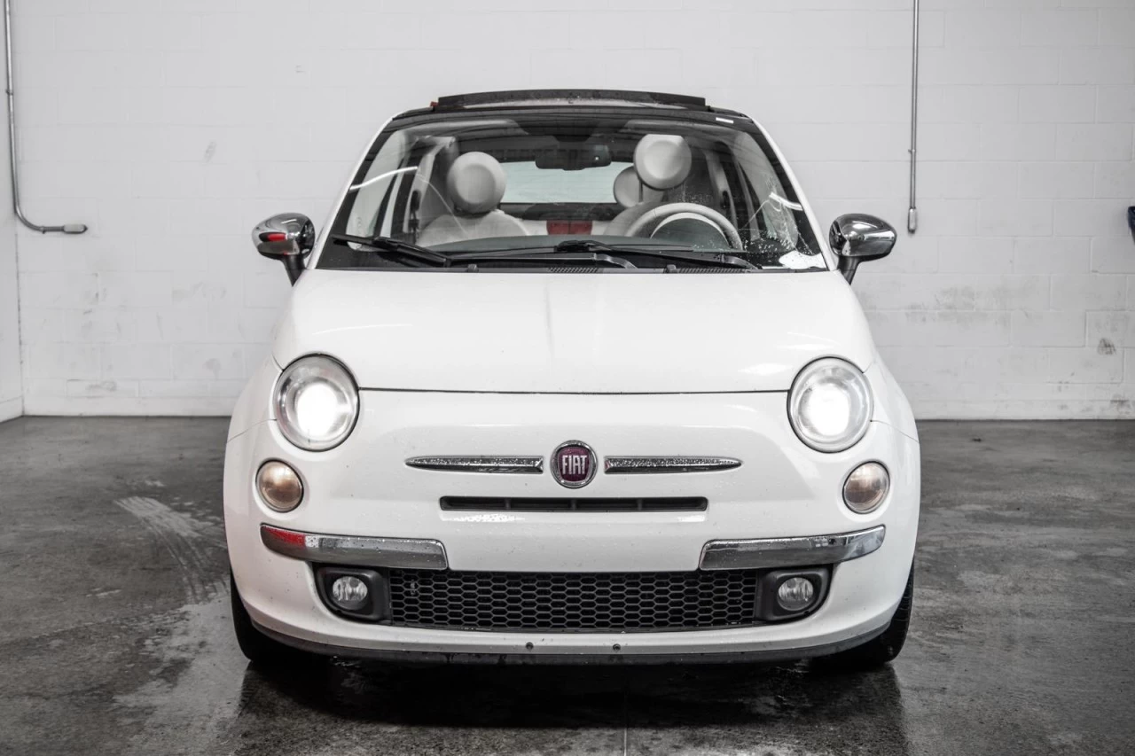 2012 Fiat 500 Manuelle Convertible Garantie 1 AN Image principale