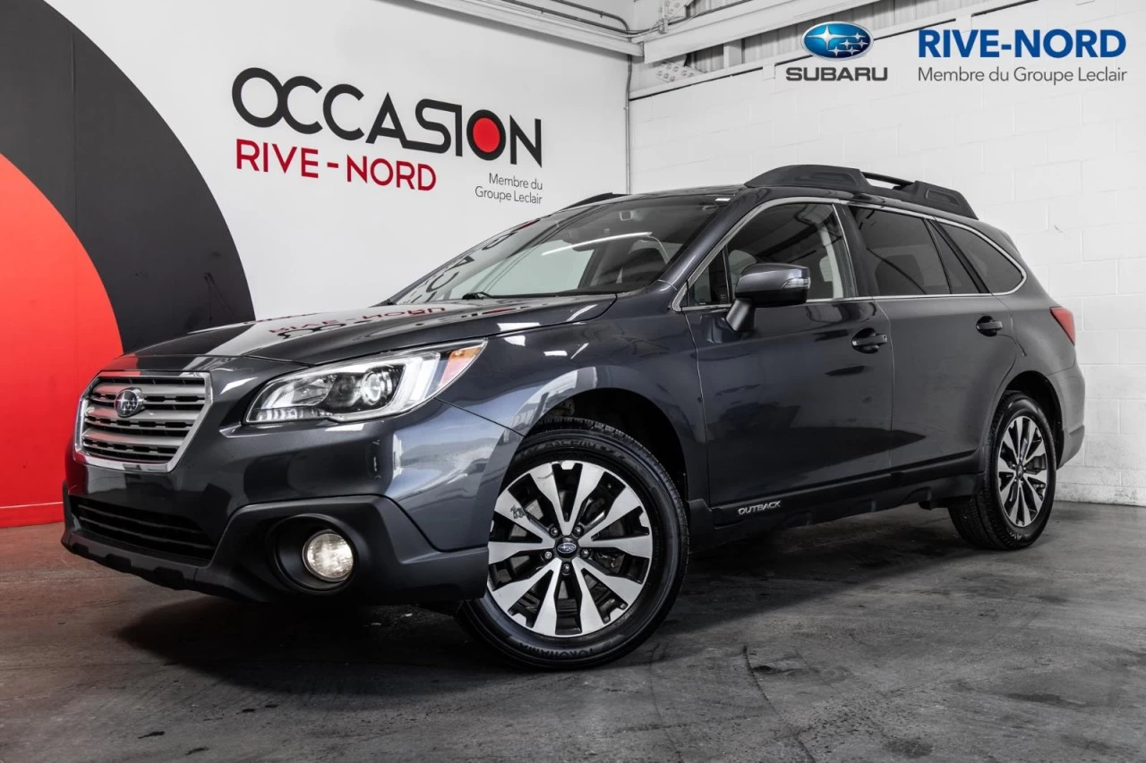 2017 Subaru Outback 3.6R Limited Tech EyeSight NAVI+CUIR+TOIT.OUVRANT Main Image