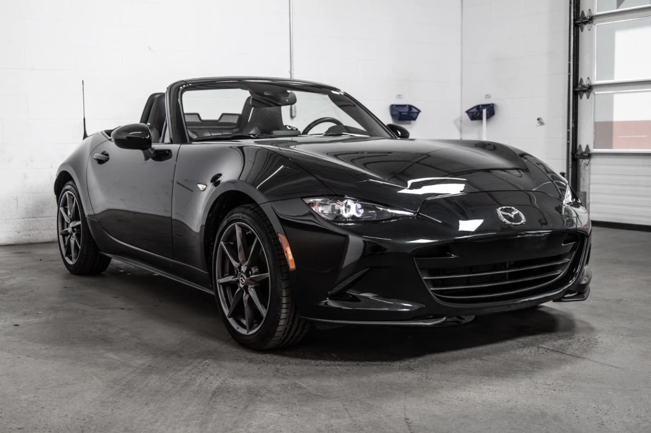 2019 Mazda MX-5 GT NAVI+CUIR+SIEGES.CHGAUFF+CAM.RECUL Main Image