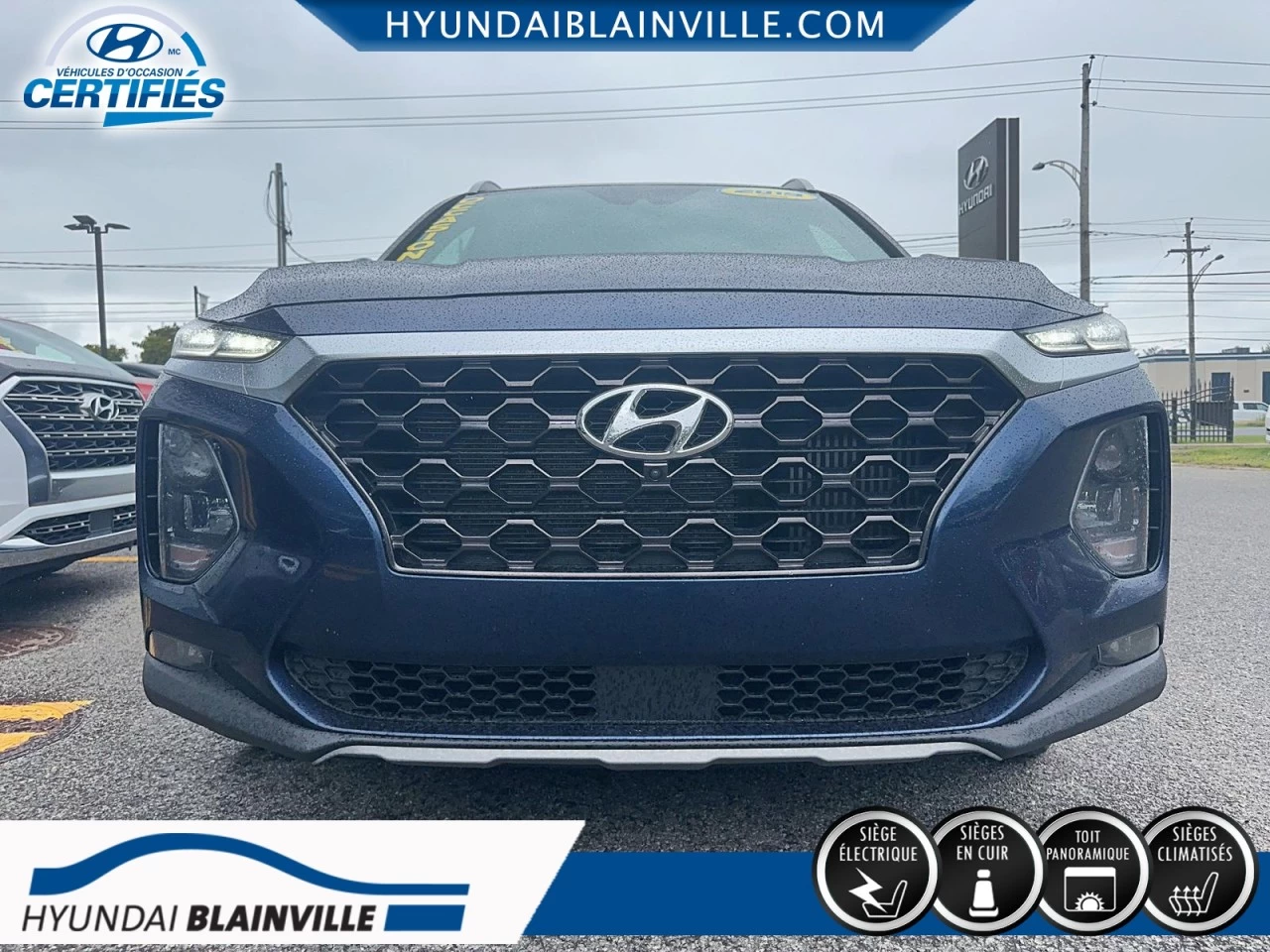 2019 Hyundai Santa Fe LUXURY, 2.0T, AWD, CUIR, TOIT PANO+ Image principale