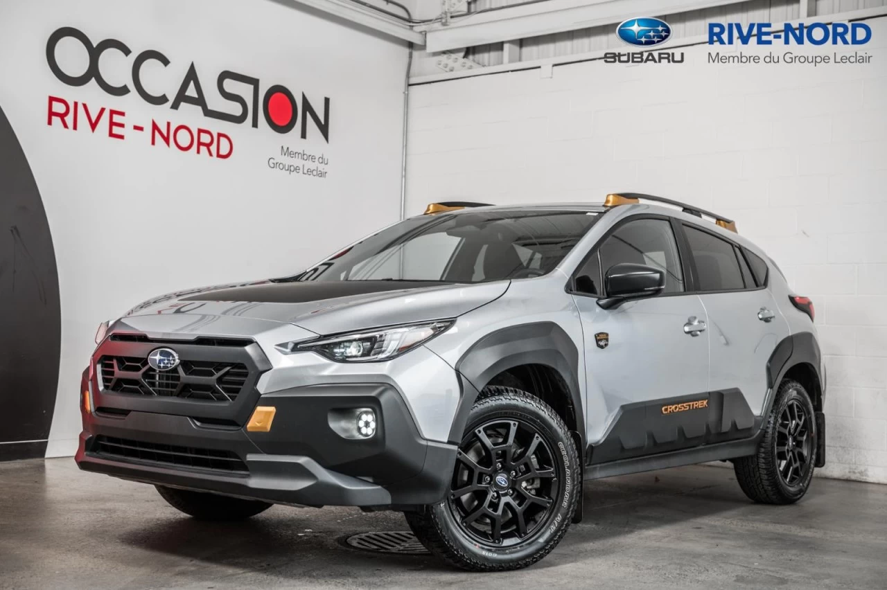 2024 Subaru Crosstrek Wilderness TOIT.OUVRANT+CUIR+CARPLAY+VOLANT.CHAUFF Main Image