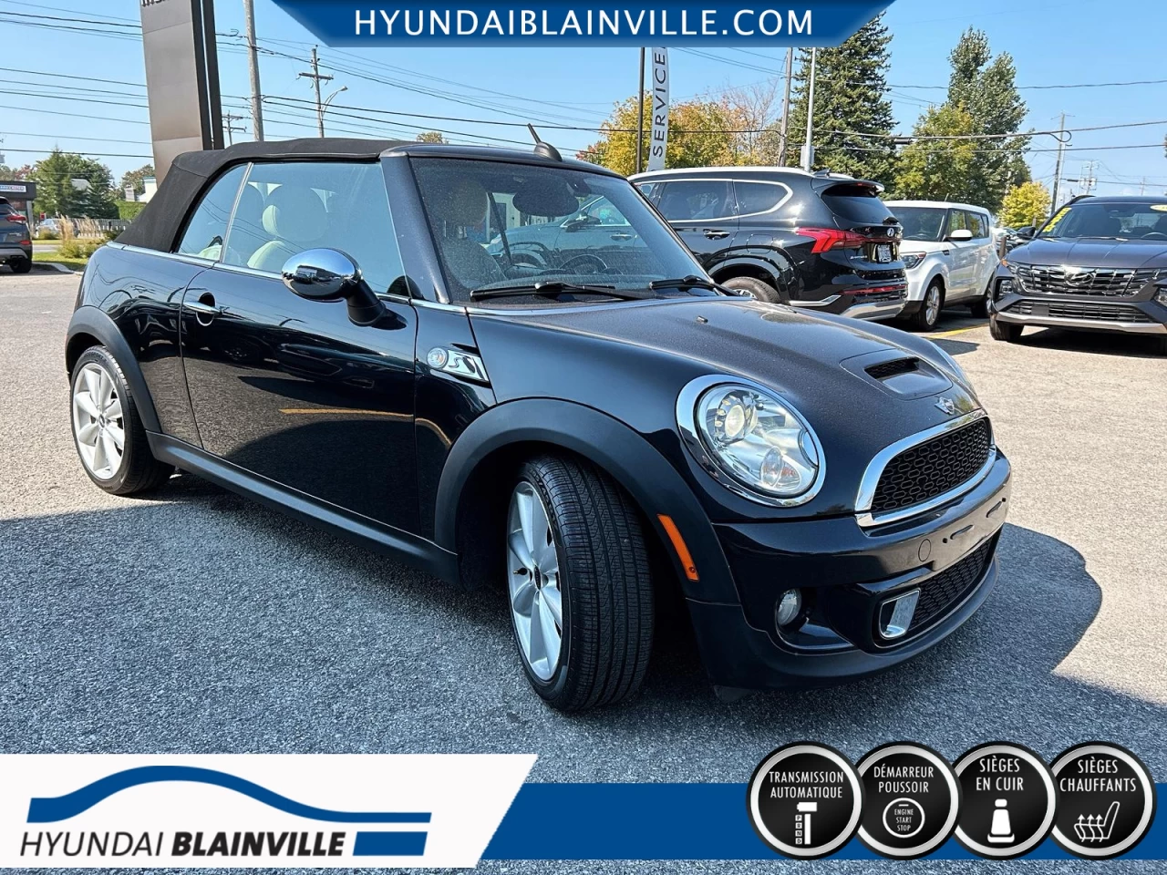 2011 MINI Convertible S, 1.6T, AUTOMATIQUE, CUIR, SIEGES CHAUFFANTS+ Main Image