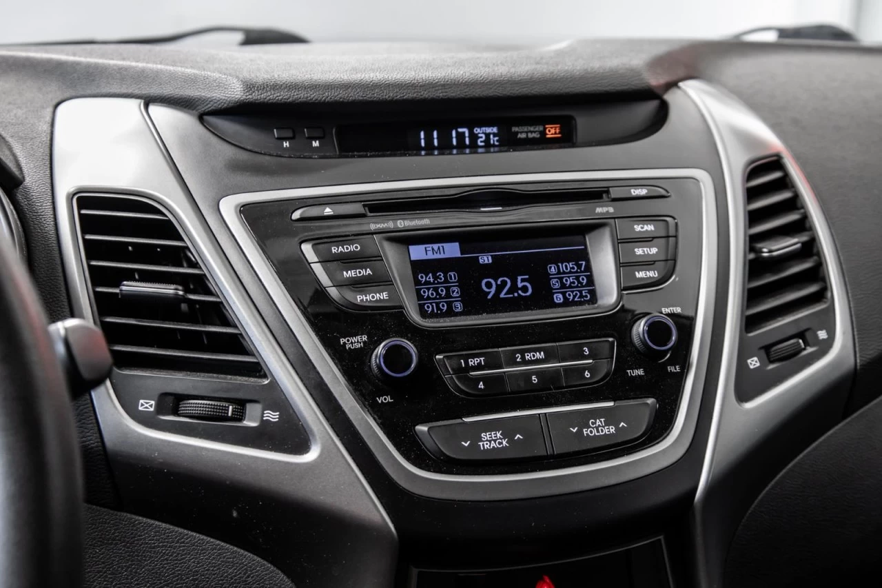 2015 Hyundai Elantra GL MAGS+SIEGES.CHAUFF+BLUETOOTH+REG.VITESSE+A/C Image principale