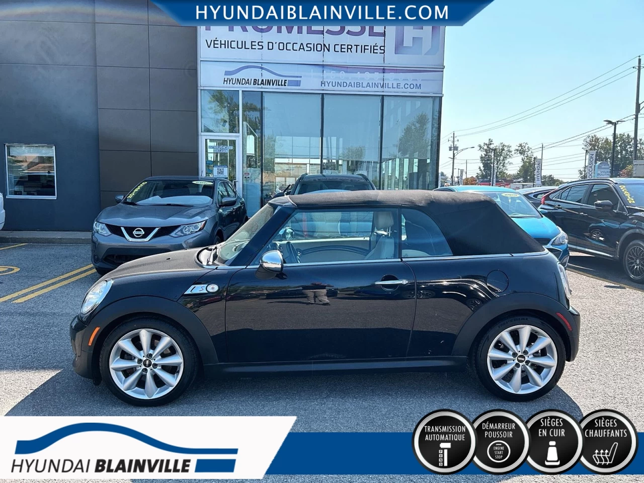 2011 MINI Convertible S, 1.6T, AUTOMATIQUE, CUIR, SIEGES CHAUFFANTS+ Image principale