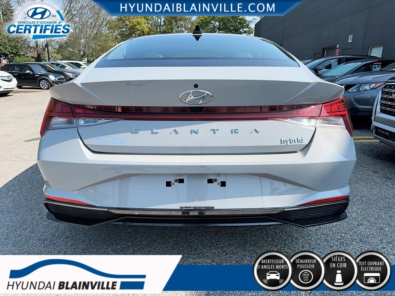 2022 Hyundai Elantra hybrid ULTIMATE, CUIR, TOIT OUVRANT, CARPLAY+ Image principale