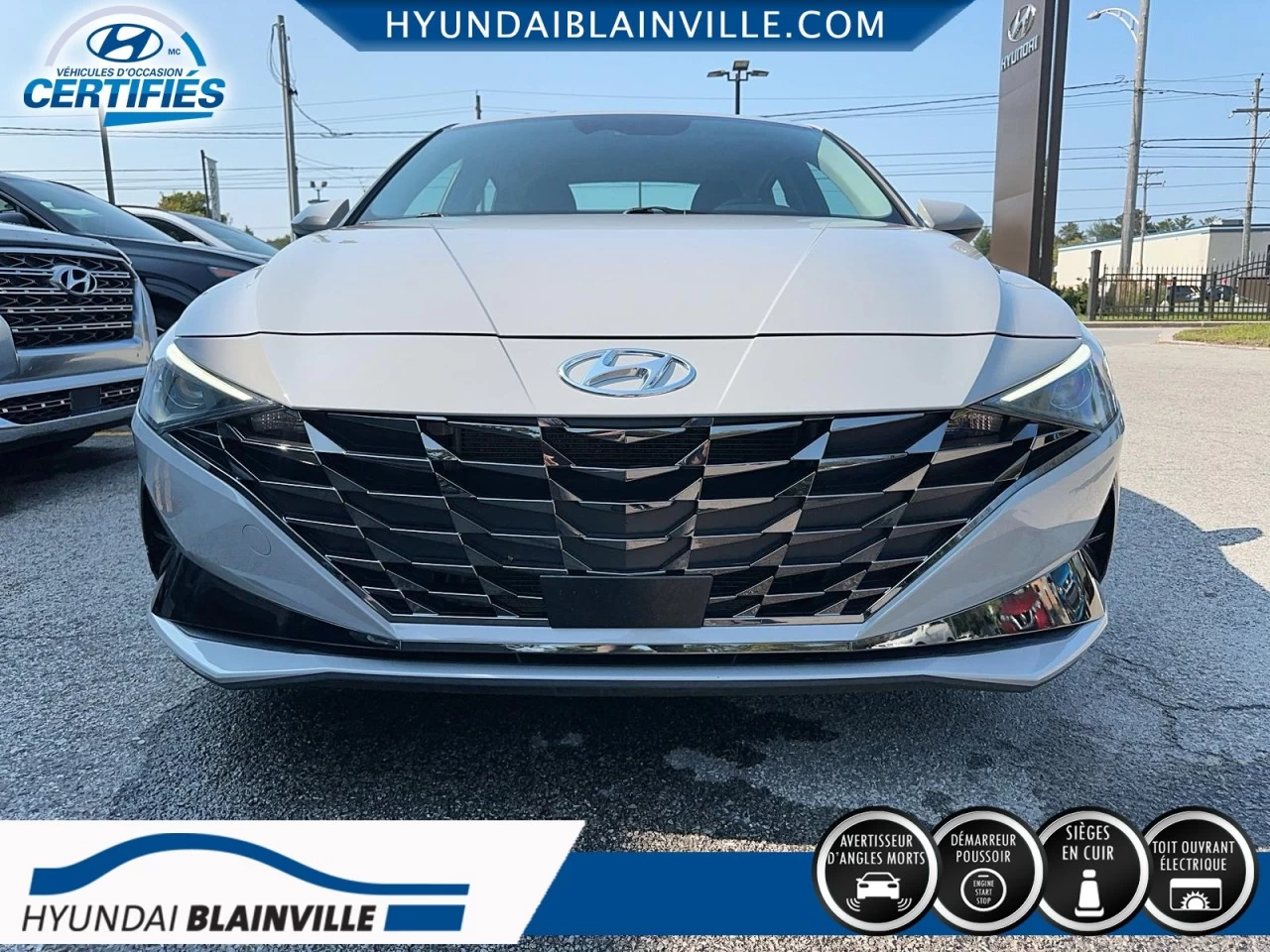 2022 Hyundai Elantra hybrid ULTIMATE, CUIR, TOIT OUVRANT, CARPLAY+ Image principale