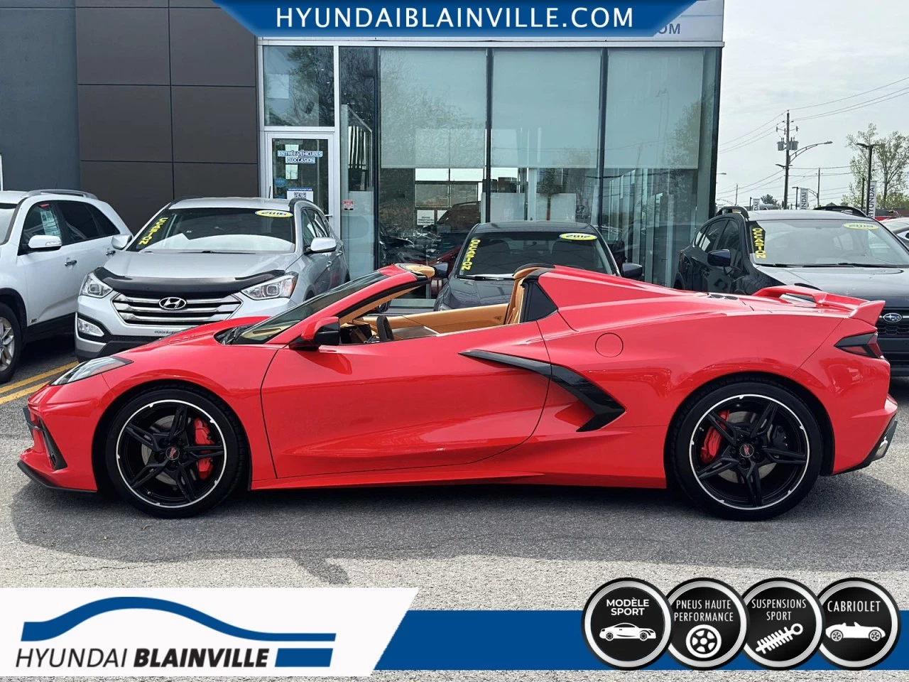 2022 Chevrolet Corvette STINGRAY, 3LT, CONVERTIBLE, V8, 6.2L, 490HP Image principale